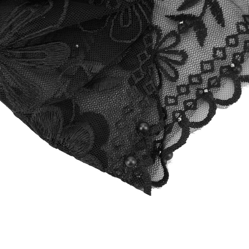 Turban Fashionable Beautiful Unique Retractable Muslim Embroidered Beading Female Hat