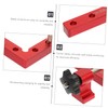 Operitacx 1 Set Woodworking Right Angle Clamp Durable Aluminum Alloy