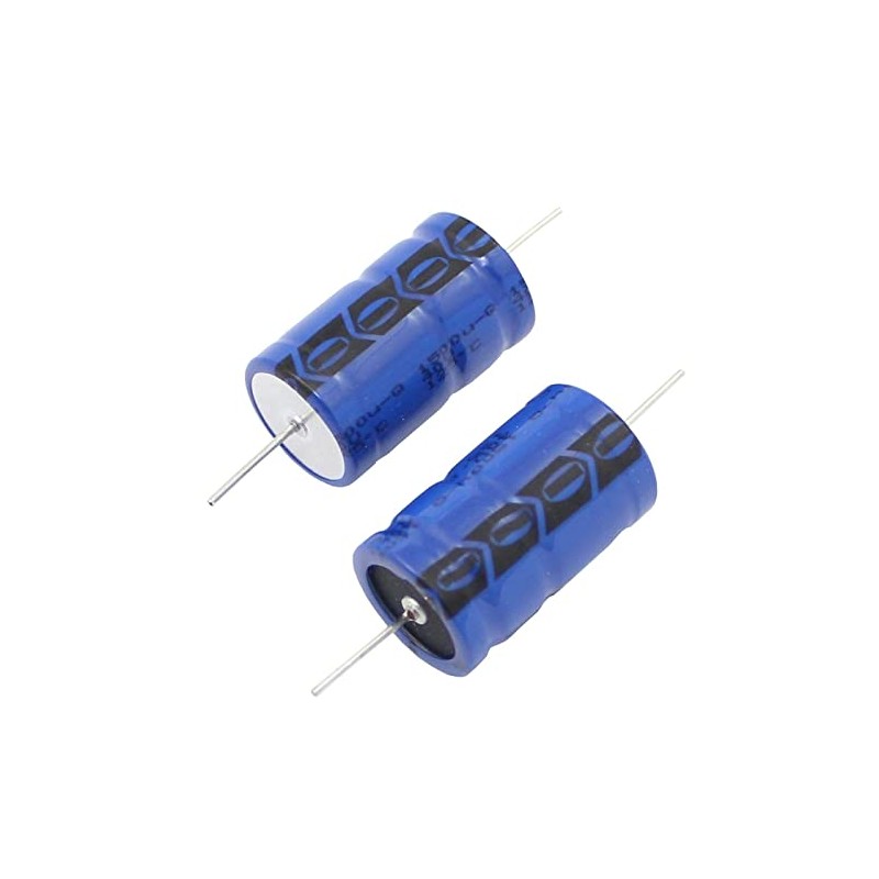 Elko Capacitor 5x Axial 1500µF 40V Electrolytic Capacitor up to