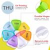 SHADECRAFT 7 Day Pill Organiser – Premium BPA-Free Medication Storage