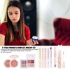 Littryee Kit Maquillaje Mujer - Paleta Sombras Ojos, Duración Larga