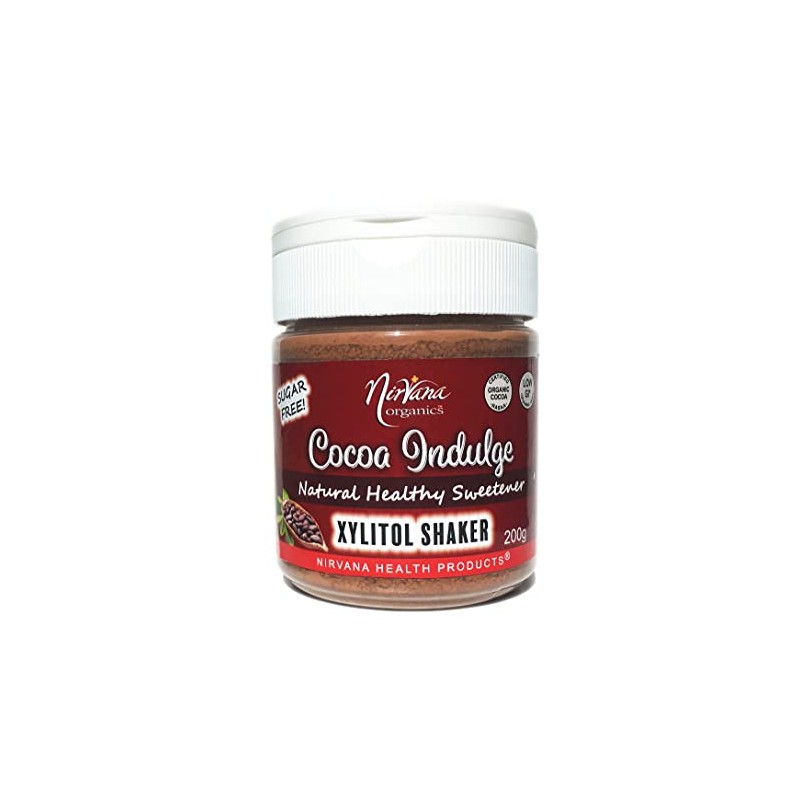 Nirvana Organics Xylitol Cocoa Shaker Sweetener 200 g