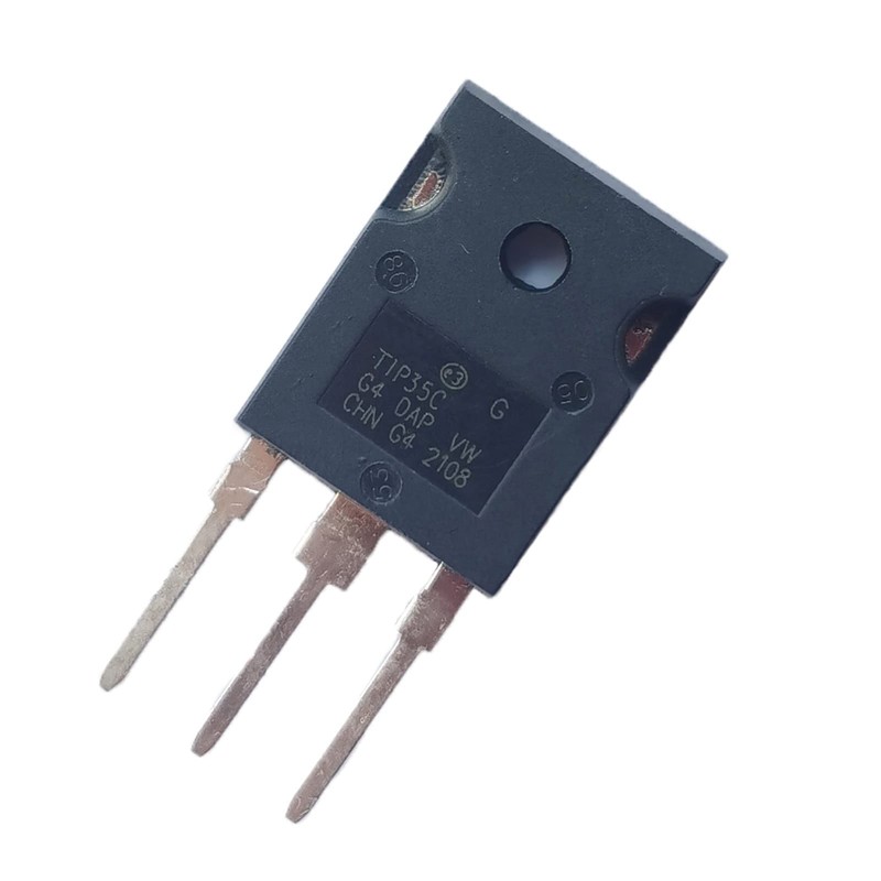 Bridgold 5pcs TIP35C 35C Silicon NPN Power Transistors 25A,100V，TO-247.