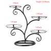 GuangYang Tree Shape Four Tiered Tray Stand, Multi-tier Serving tray,