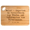 Mr. & Mrs. Panda Bambus - Schneidebrett Spruch Maler -