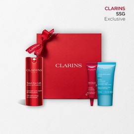 Clarins 단독세트 NEW 토탈 아이 리프트 (아이 세럼) 15ml (+디럭스 2종) Exclusive Set NEW Total Eye Lift (Eye Serum) 15ml (+Deluxe 2 Types)