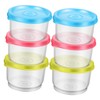 NOLITOY 6pcs Small Crisper Box Reusable Meal Charcuterie Food Containers