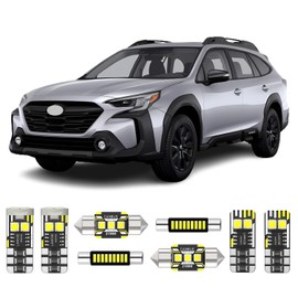 AENVTOL 10 Pieces Interior LED Lights fit for Subaru Outback 2020-2024 LED Interior Bulb with Install Tool
