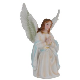 Set De Angeles Custodio 10" Resin Religious Figurines Guardian Angels