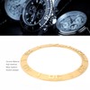 Watch Bezel Insert 38mm Ceramic Embossed Digit Watch Bezel Ring