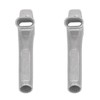 2PCS Heat Gun Nozzle 5x10mm Oval Head 8mm End Hot