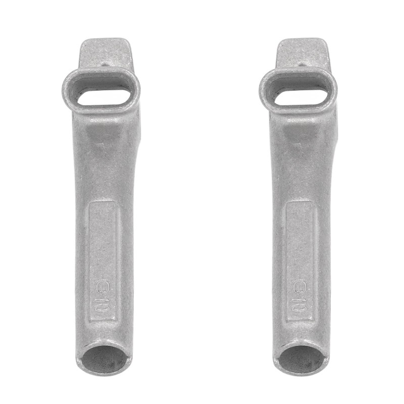 2PCS Heat Gun Nozzle 5x10mm Oval Head 8mm End Hot