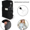 Llaveros Retráctiles de Alta con Funda para Tarjeta, 6 Pcs