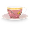 Pip Studio La Majorelle Cup & Saucer | Pink -