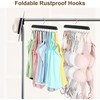 ZAODECR Bra Hanger for Closet, Tank Top Hanger 20 Hooks