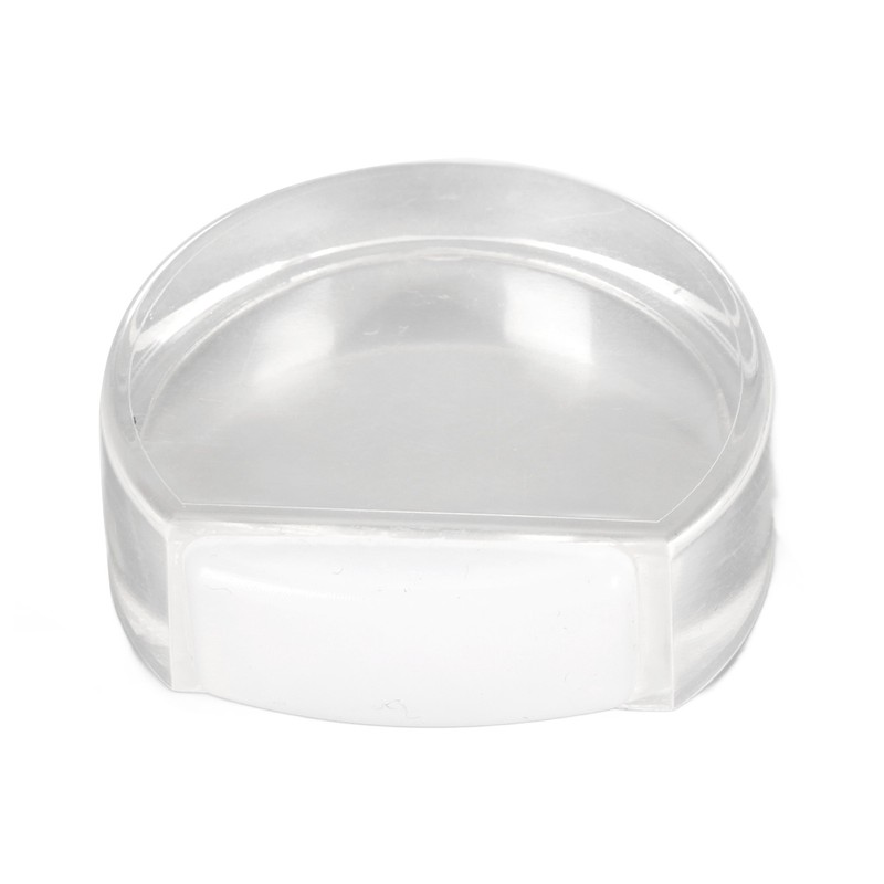 4pcs Transparent Door Stopper Soft Acrylic Door Holder Prevent Impact