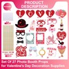 Happy Valentine's Day Photo Booth Props 27 Pcs Valentines Day