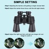 20x50 HD Binoculars for Adults High Powered with Phone Adapter,