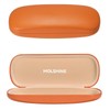 MOLSHINE Hard Shell PU Leather Glasses Case,Travel Portable Eyeglass Case