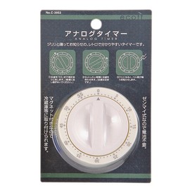 Pearl Metal C-3952 Analog Timer, 60 Minutes