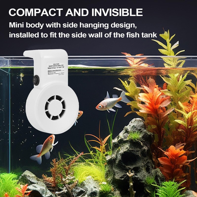 Aquarium Cooler Fan | Water Chiller Fan for Aquarium,Quiet Chilling