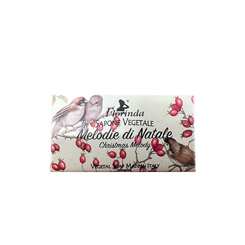 Florinda Fragrance Soap, 3.3 oz (95 g), Christmas Melody