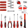 DEKOPRO Tool Set:158 Piece Home Tool Kit, Household Basic Repair