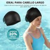Gorros de Natación para Pelo Largo | Pelo Largo, Natación,