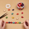 SUNNYCLUE 1 Box 95Pcs Turquoise Turtle Beads Charms Carved Spacer