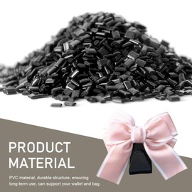 Qurbuns 2 PCS Car Back Seat Headrest Hooks, Stylish Cute Bow Headrest Hook Hanger for Bags Purses Clothes, Auto Hanging Storage Organizer Decoration, Universal Women Girl Interior Accessories (Pink)