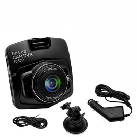 Car cameras dashcam, 2.4 inch 1080P HD car DVR G sensor car DVR driving recorder night vision 170 ° dual lens dash cam in front of the camera