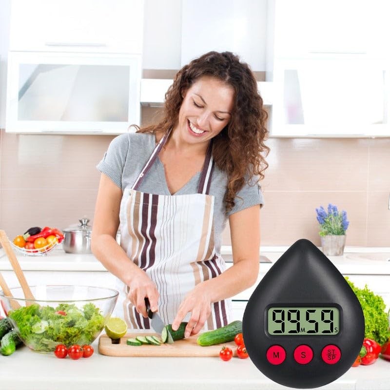 Digital Shower Timer Three Color Energy Saver Digital Timer- Multi-Purpose,