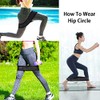 FIGHTSENSE Resistance Band Hip Circle Fitness Loop Peach Booty Squat
