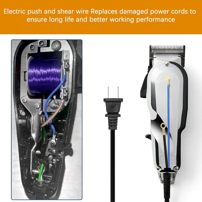 Replacement Cable for Wahl Clipper,00647-500 Electrical Power Cord for Wahl