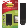 Command Black Picture Hanging Strips, 4 pairs (8 strips), Indoor
