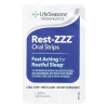 Tiras Orales LifeSeasons Rest-ZZZ de Melatonina para Dormir con Sabor