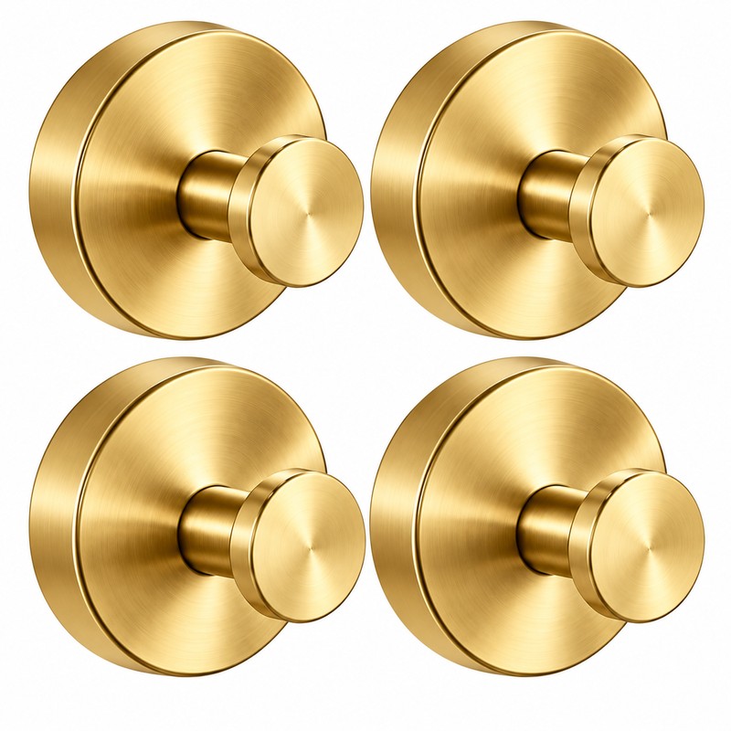 4pac Suction Cup Hooks for Bathroom & Kitchen – Punch-Free