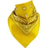 Harrys-Collection Men's Neckerchief - Yellow - Yellow - One size
