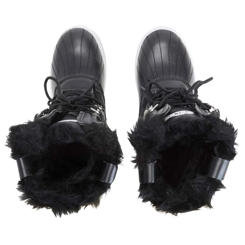 Polar Womens Snow Boot Quilted Tall Winter Snow Waterproof Warm