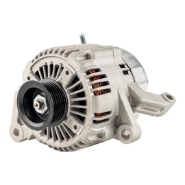 PHILTOP Alternator, 13873 Alternator Assembly Replacement for 2001-2006 Dakota 3.7L, 2003-2006 Liberty 3.7L, 2006-2006 Raider 3.7L, 2001-2003 Grand Cherokee 4.7L, Automotive Replacement Alternators