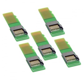 CY 5pcs/lot Micro SD TF Memory Card Kit Male to Female Extension Adapter Extender PCBA Reader for Car Phone (TF*5pcs)