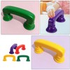 Operitacx Pack of 8 Whisper Phones for Reading, Colourful Plastic