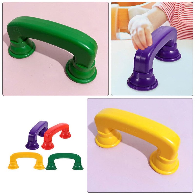 Operitacx Pack of 8 Whisper Phones for Reading, Colourful Plastic