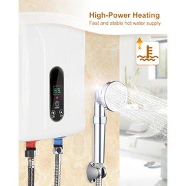 SP10869PH 5500W 240V Screw-In Water Heater Element 208V/4130W Small Electric Water Heater Element Fit for Rheem Water HeaterPremium Stainless Steel Replace SP10872PL UV12905