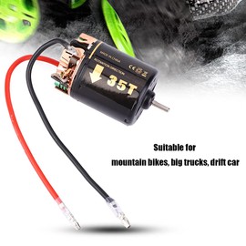 plplaaoo RC Brushless Motor,35T 45T 55T Universal RC Model Car 540 Brushless Motor for Big Trucks Climbing Car Model Motor Replacement Accessory (35T), brushless motor rc motor rc car motor rc mo