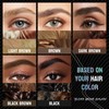 2-in-1 Dual-Ended Eyebrow Pencil, Microblading Eyebrow Pencil with 2 Fork