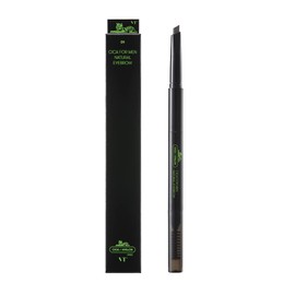 VTCOSMETICS Deer For Men Natural Eyebrow 2 Types Eyebrow Pencil Eyebrow Makeup Powder Eye Care Korean Cosmetics CICA Men's Cosmetics (Natural Black)