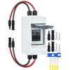 DIHOOL Interruptor de desconexión de paneles solares de 60 amperios,