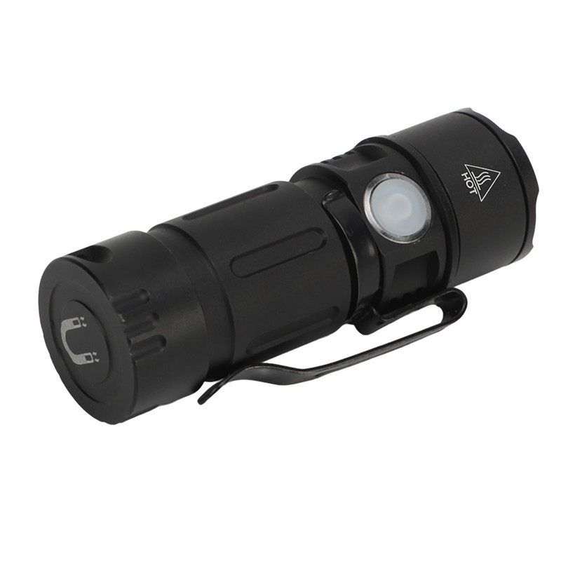 800LM Mini Flashlight Small Pocket EDC Light USB Rechargeable Keychain