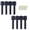 Jeracino Shovel Holder, Garden Tool Rack with 8-Hole Metal Mount,